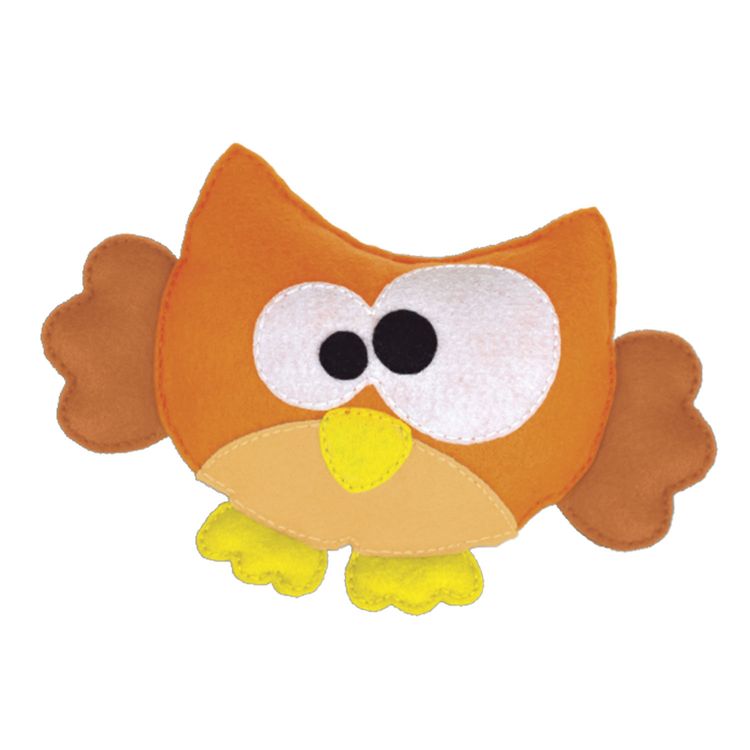 Цветной фетр для творчества А4, оттенки оранжевого, 5 листов, 5 цветов, толщина 2 мм, ОСТРОВ СОКРОВИЩ — картинка 4