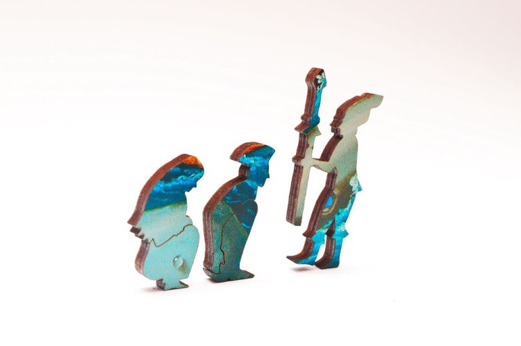 Деревянные пазлы DAVICI «Стивен Хокинг» — картинка 7