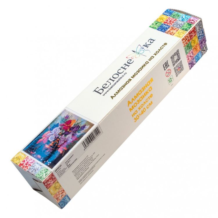 Алмазная вышивка «Ирисы» — картинка 2