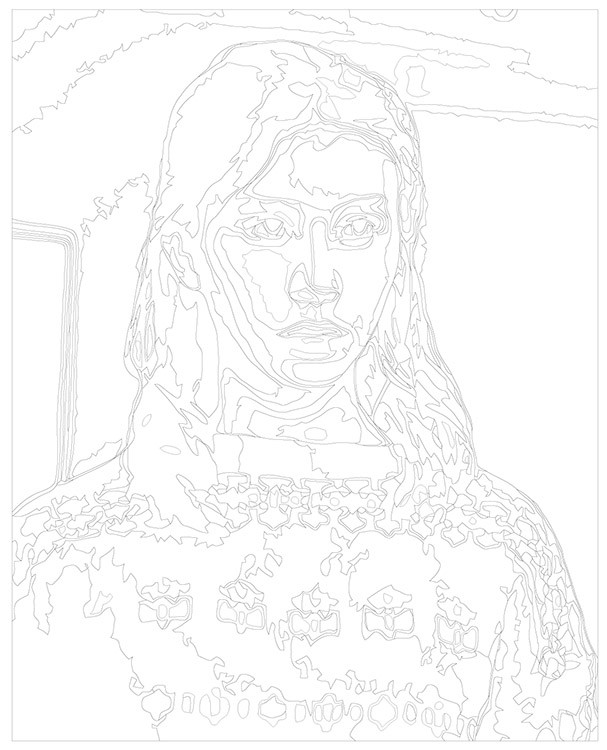 Картина по номерам «Слово пацана Кровь на асфальте: Айгуль» — картинка 3