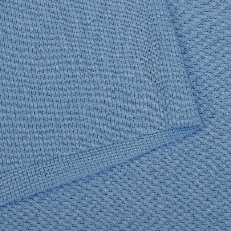 Ткань трикотаж Кашкорсе с лайкрой, 3 м x 120 см, 220 г/м², цвет: небо, TBY — картинка 5