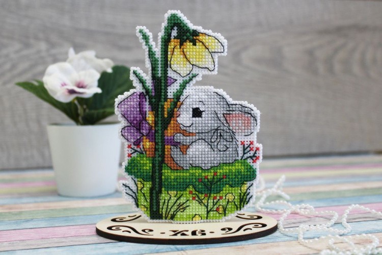 Набор для вышивания «Пушистый зайка» — картинка 4