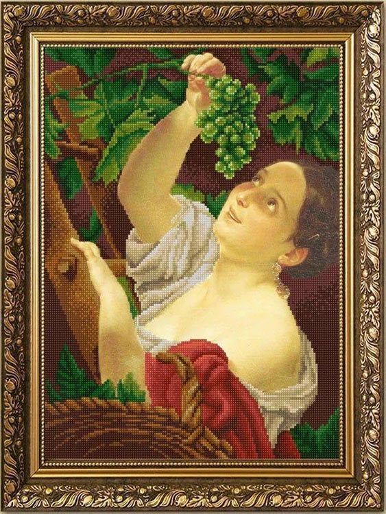 Рисунок на ткани «Итальянский полдень» (К.Брюллов) — картинка 2