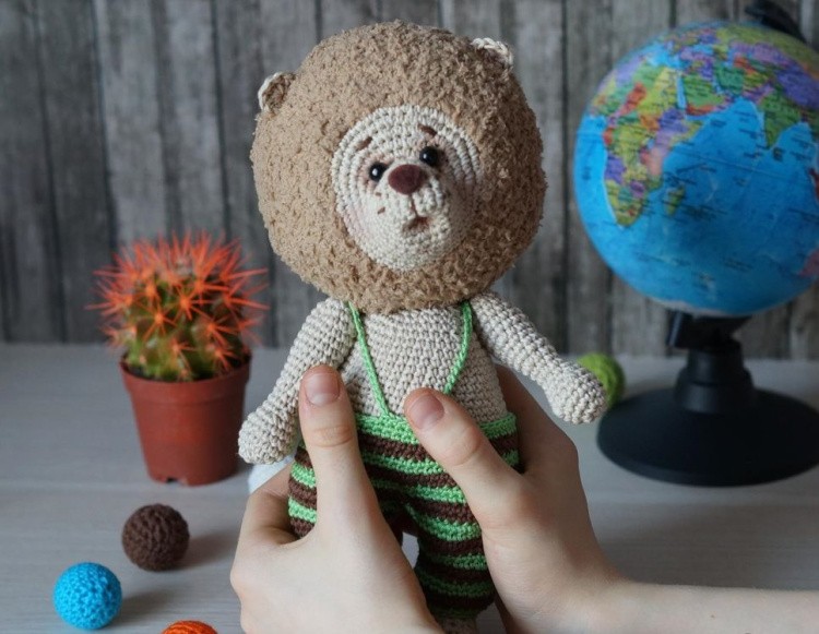 Пряжа ПНК им.Кирова Фиалка (0102), суровый, 5 шт. по 75 г — картинка 2