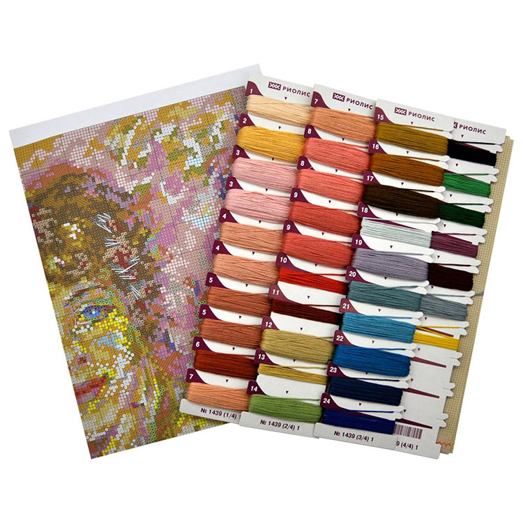 Набор для вышивания «Портрет Жанны Самари» — картинка 6