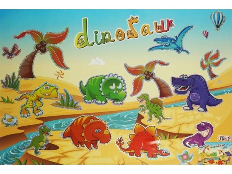 Мозаика из стикеров «Динозавры» — картинка 2