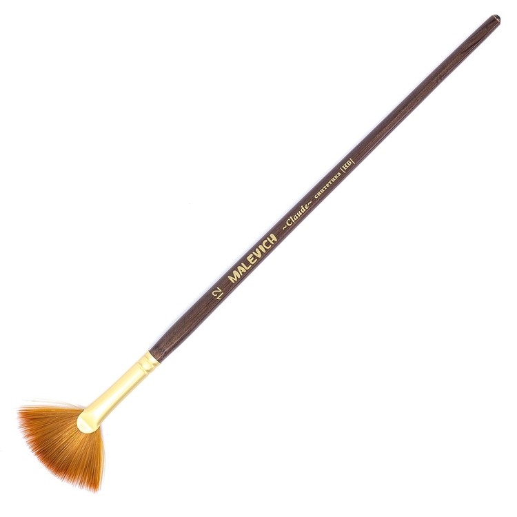 Кисть из синтетики Claude, веерная №12 — картинка 2