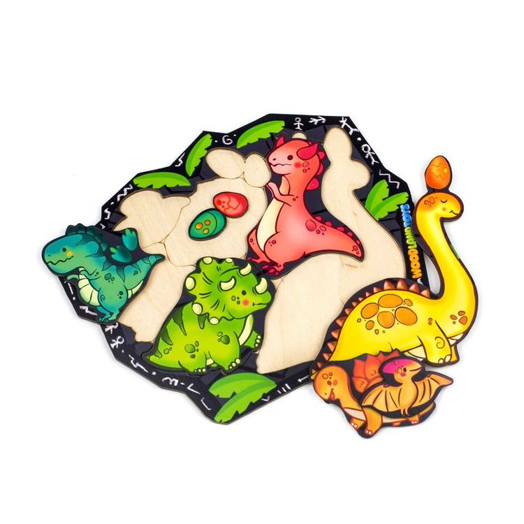 Пазл-головоломка «Динозавры» — картинка 2