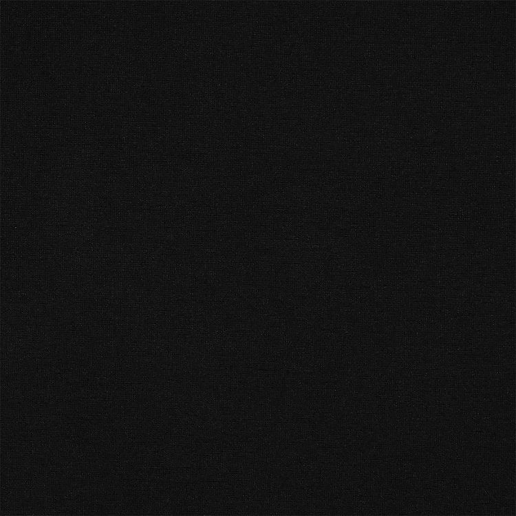 Ткань Джерси, 1 м x 155 см, 380 г/м², цвет: черный, TBY — картинка 2