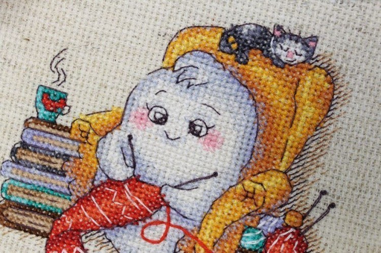 Набор для вышивания «Рукодельное привидение» — картинка 3