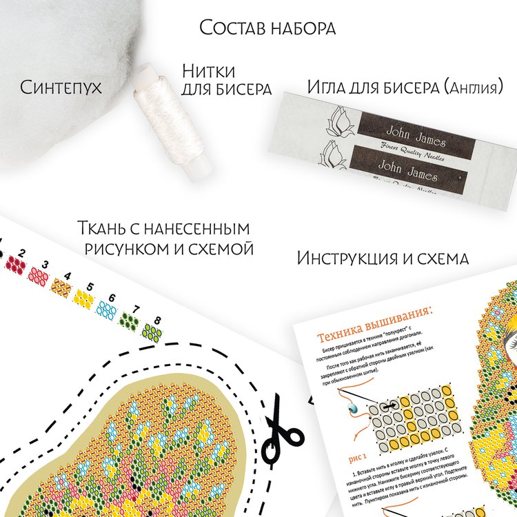 Набор для вышивания «Матрёшка Вятская» — картинка 2