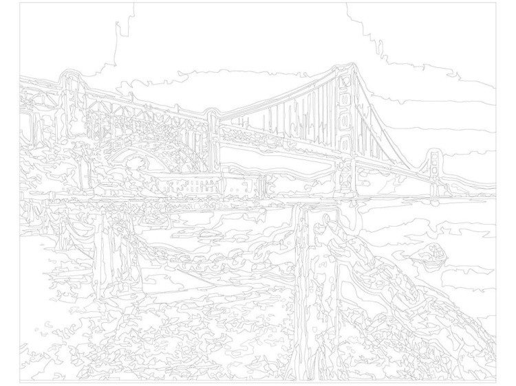 Картина по номерам «Набережная» — картинка 3