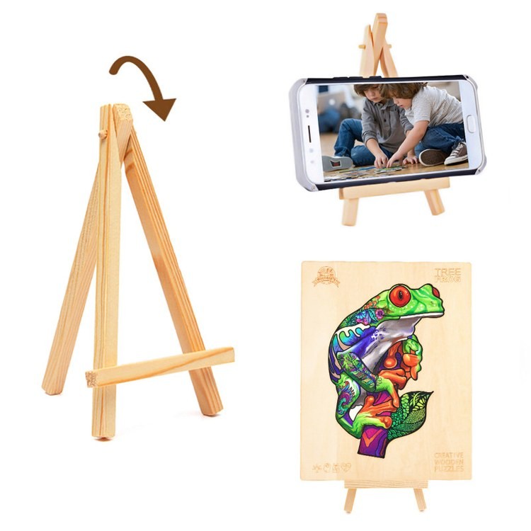 Деревянные пазлы «Древесная Лягушка L», Woodbests — картинка 7