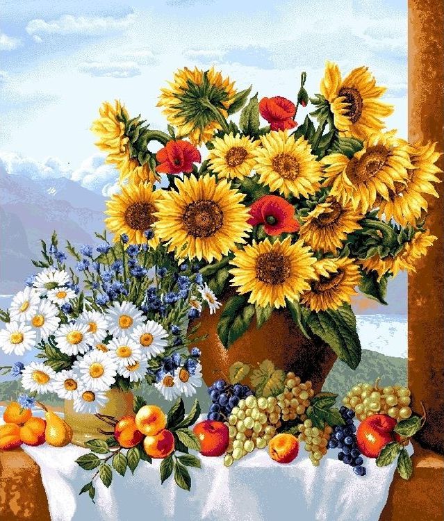 Картина по номерам «Летнее настроение» — картинка 2