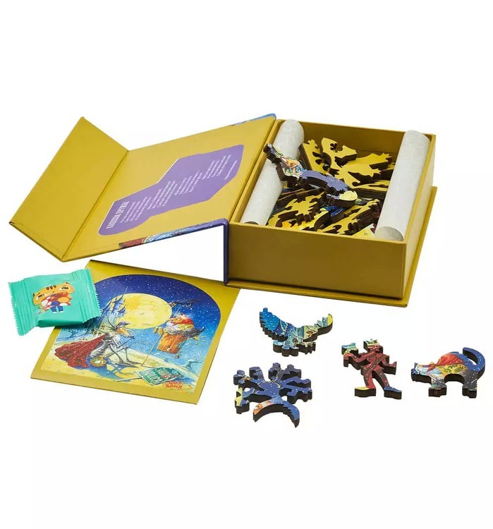 Деревянные пазлы DAVICI «Кощеева дружба» — картинка 9