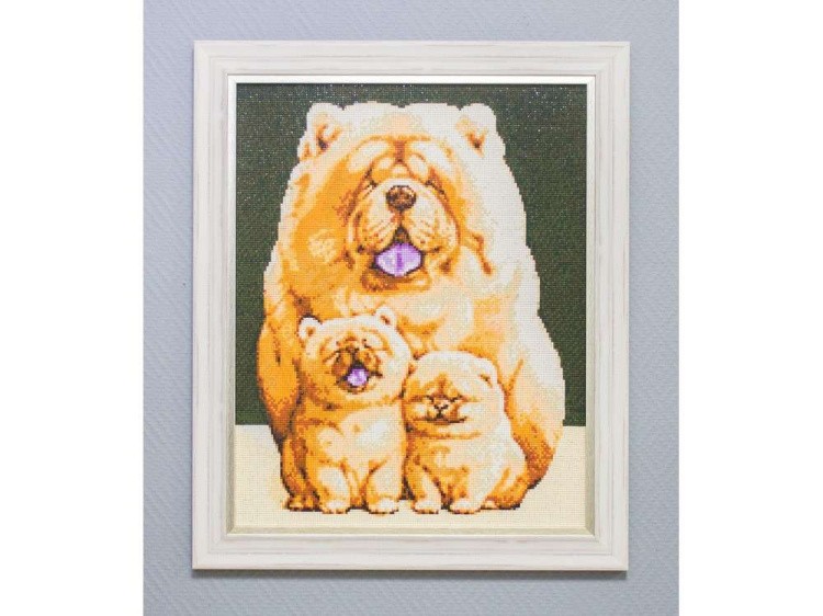 Алмазная вышивка «Пушистое семейство» — картинка 4