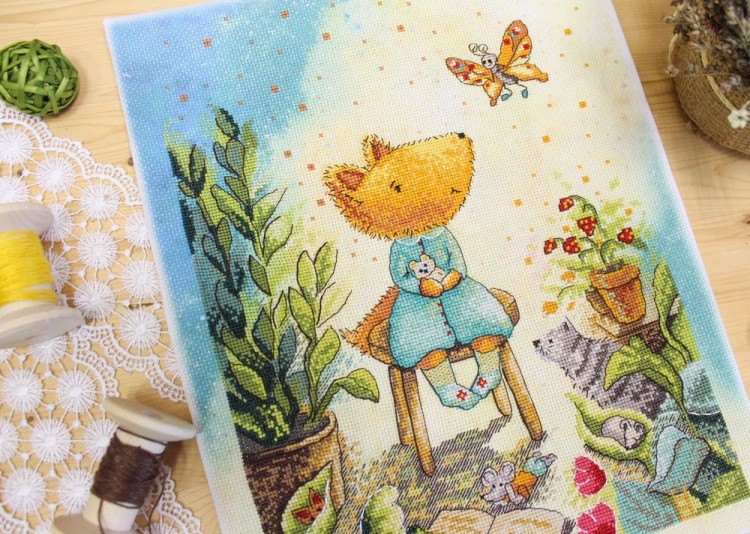 Набор для вышивания «Лисичкин сад» — картинка 3