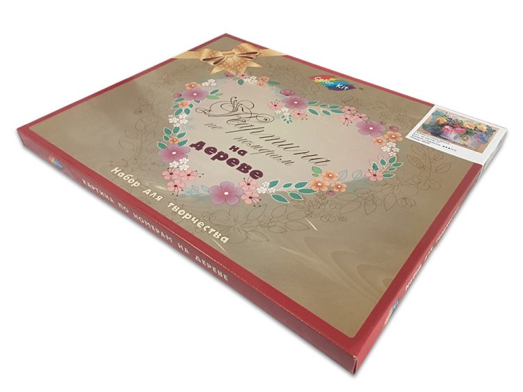 Картина по номерам по дереву Color KIT «Соломенная шляпка» — картинка 2