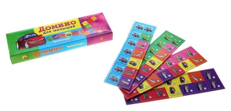Домино для малышей «Транспорт» — картинка 3