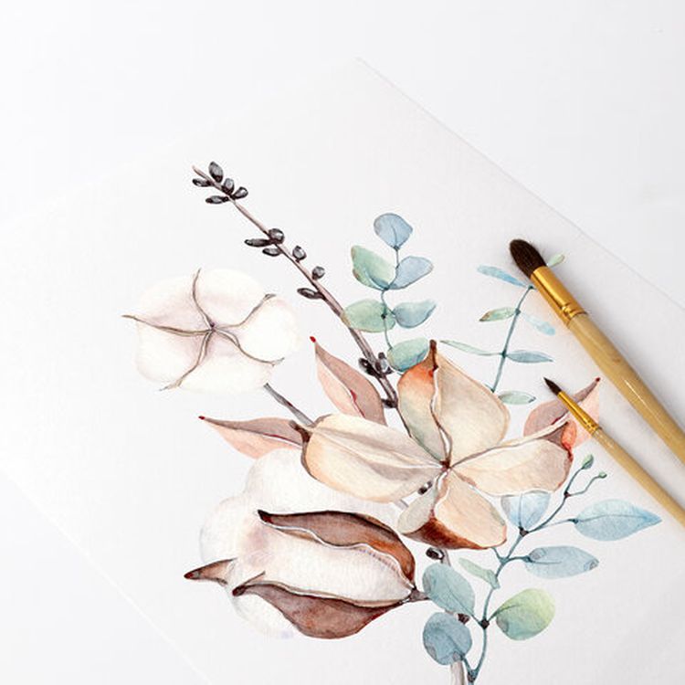 Бумага для акварели большая А3 «Гармония», 20 л., среднее зерно, 200 г/м2, BRAUBERG ART CLASSIC — картинка 6