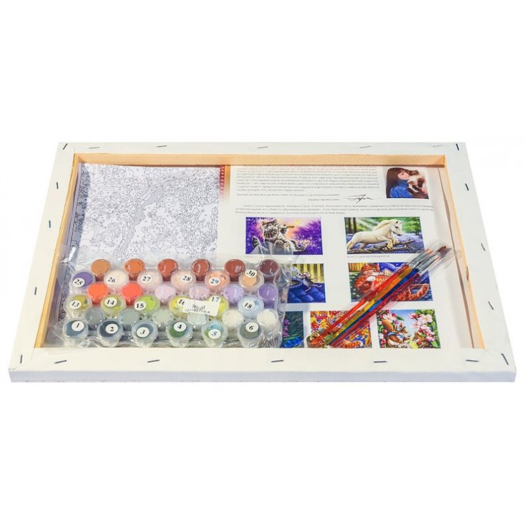 Картина по номерам «В ожидании письма» — картинка 3