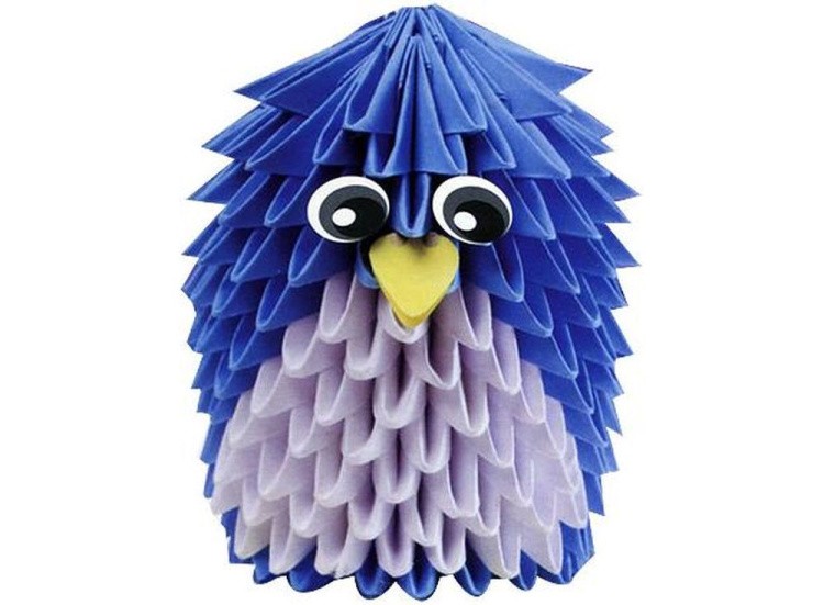 Объемное оригами «Пингвин» — картинка 3