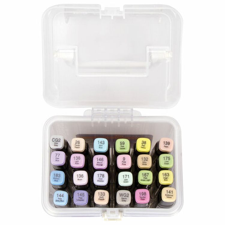 Маркеры для скетчинга двусторонние BRAUBERG ART DEBUT BLACK, цвет: пастельные цвета — картинка 3