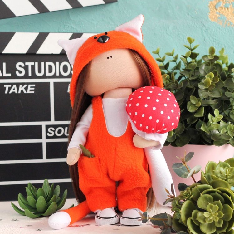 Набор для шитья интерьерной куклы «Фокси» — картинка 9