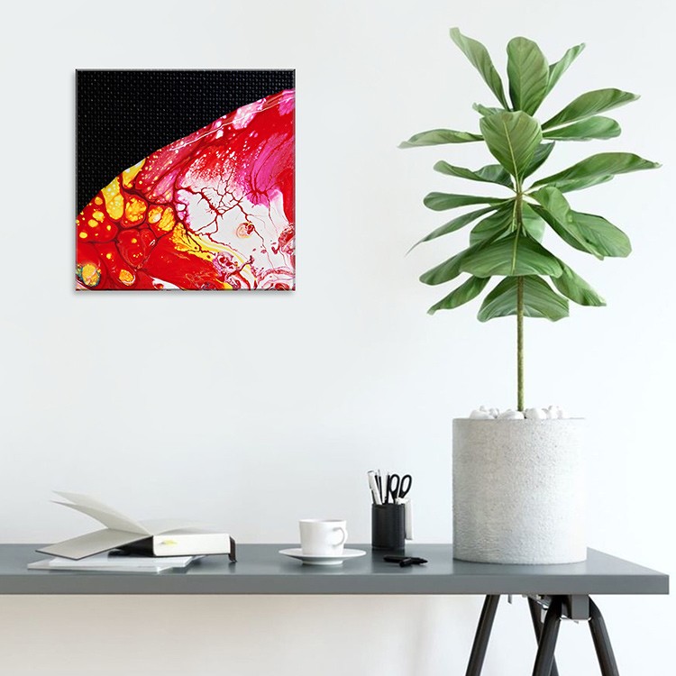 Набор для рисования жидким акрилом Флюид Арт Большой взрыв — картинка 4