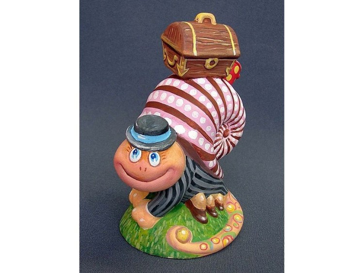 Фигурка для раскрашивания «Цветы и магия — Улитка» — картинка 4