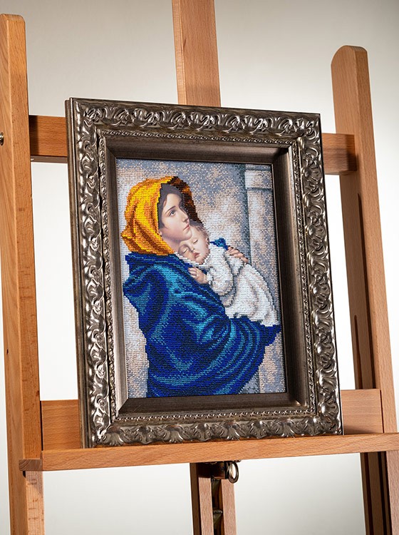 Набор вышивки бисером «Мадонна улиц» — картинка 5