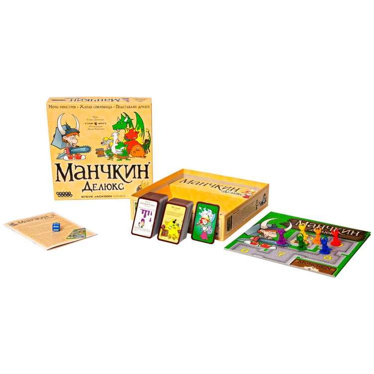 Настольная игра: Манчкин Делюкс — картинка 4