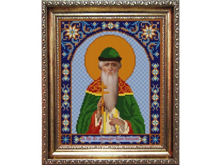Рисунок на ткани «Св.Вадим»