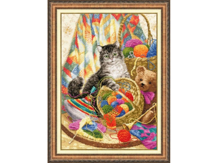 Набор для вышивания «Пушистый помощник» — картинка 2