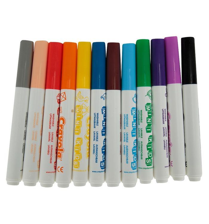 Смываемые фломастеры для малышей 8 шт., Crayola — картинка 2