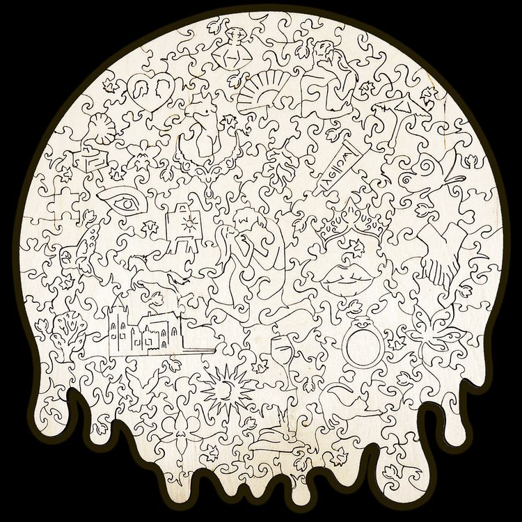 Деревянные пазлы Woodzle «Поцелуй» (М) — картинка 3