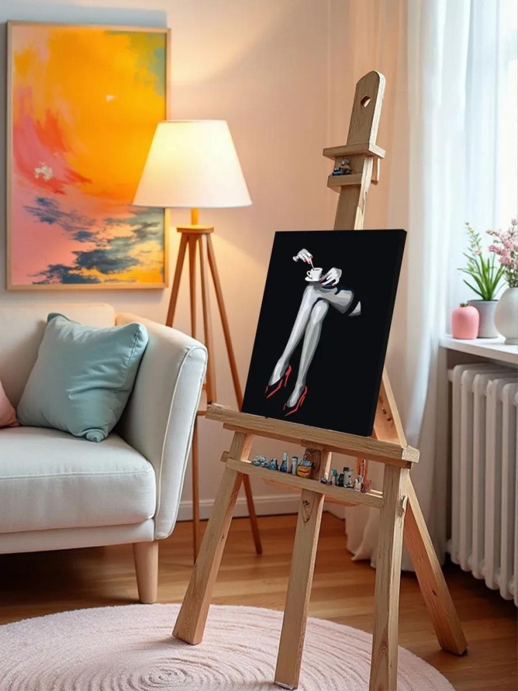 Картина по номерам «Ножки» — картинка 10