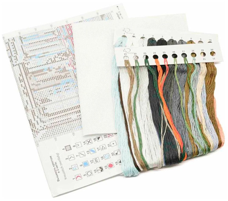 Набор для вышивания «Дом компании «Зингер» — картинка 3