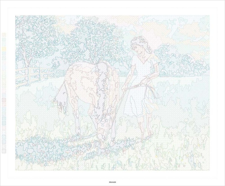 Картина по номерам «Его любимая» — картинка 3