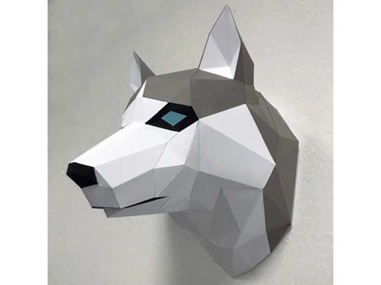 Бумажная модель для склеивания трофей «Хаски» — картинка 2