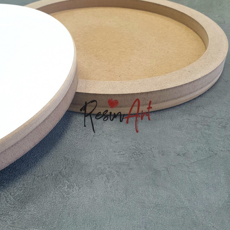 Артборд - Круг (с ламинацией) на подрамнике 1,6 см (50 см), 1 шт., ResinArt — картинка 2