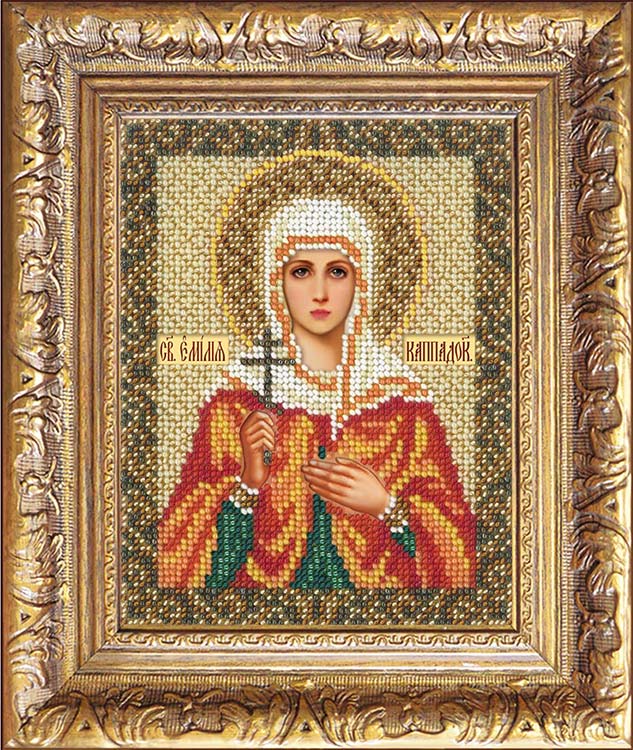 Набор вышивки бисером «Святая Эмилия» — картинка 2