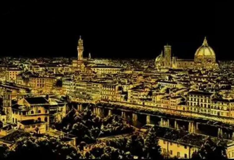 Скретч-картина «Флоренция» — картинка 5