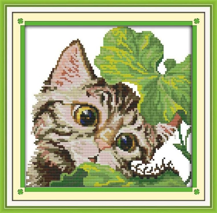 Набор для вышивания «Любопытный кот»
