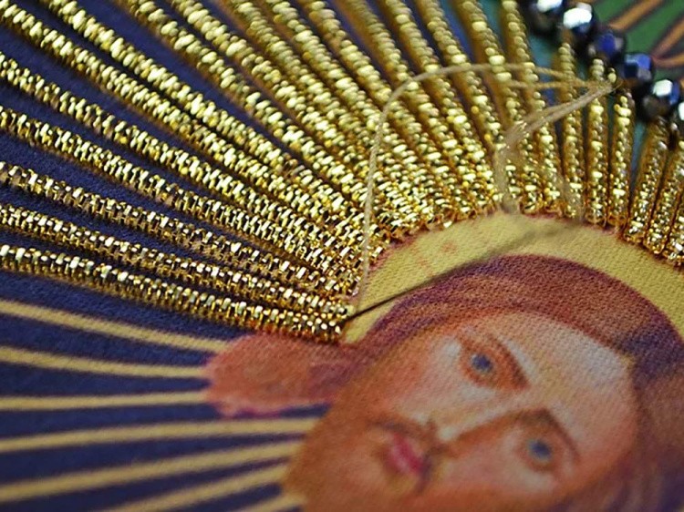 Набор вышивки хрустальными камнями «Святой Георгий Победоносец» — картинка 7