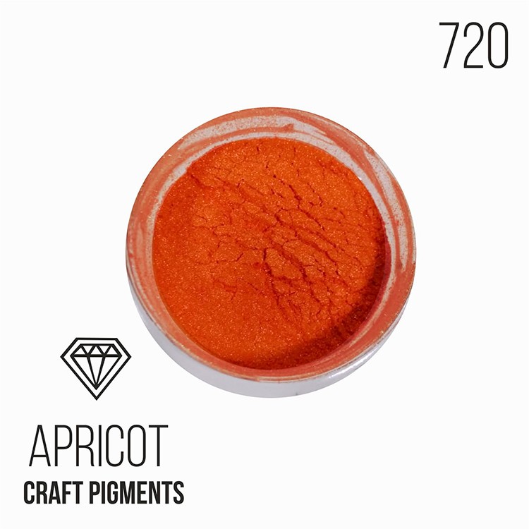 Пигмент минеральный абрикосовый (Apricot) 25 мл, CraftPigments