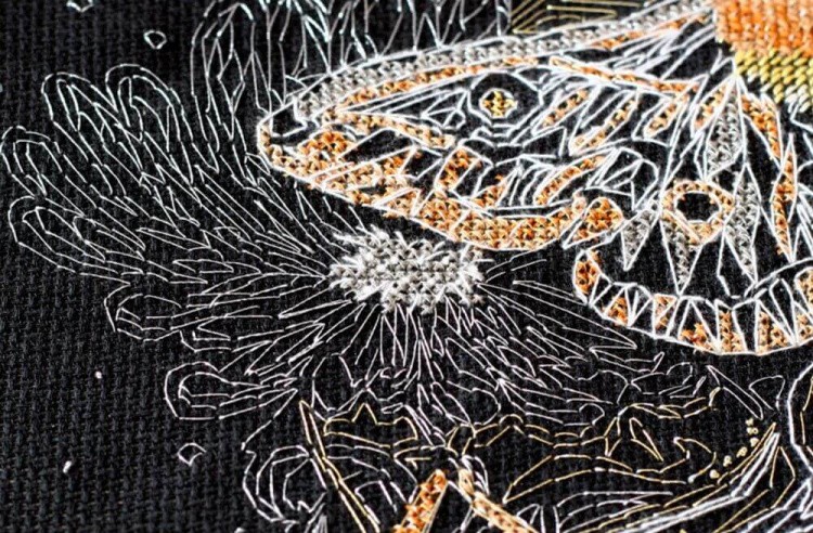 Набор для вышивания «Ночной мотылек» — картинка 4