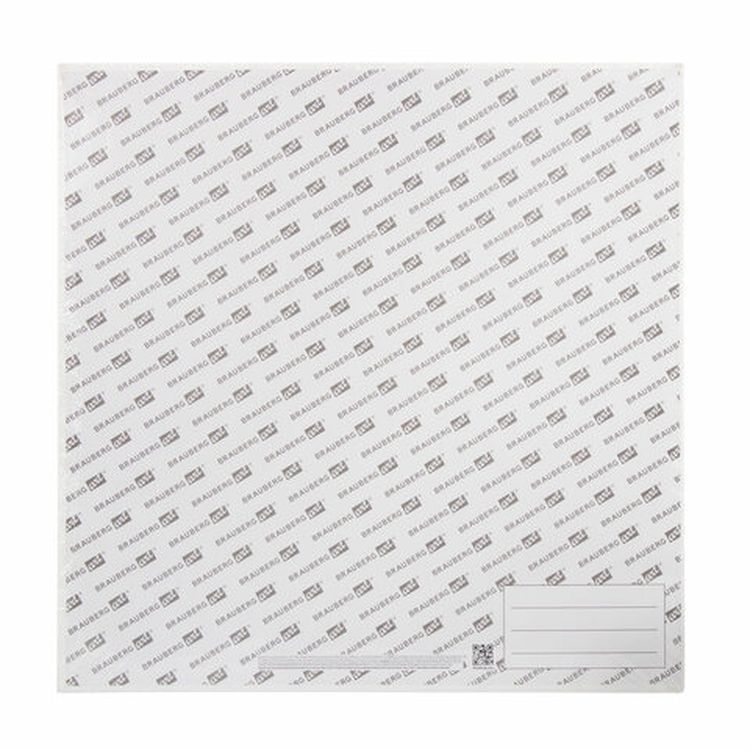 Холст на картоне (МДФ), 40х40  см, грунтованный, хлопок, мелкое зерно, BRAUBERG ART CLASSIC — картинка 4