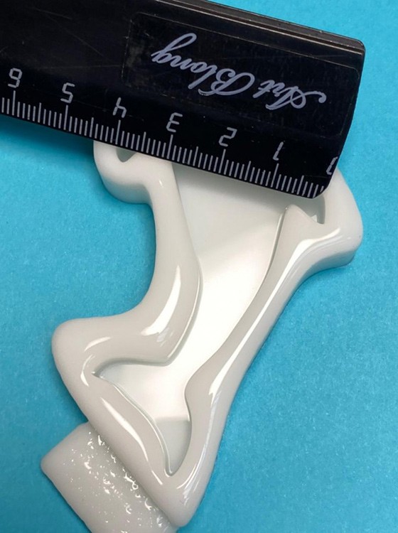 Молд №474 Брошь Дельфин Флиппер (8,5 см), Art Blong — картинка 3