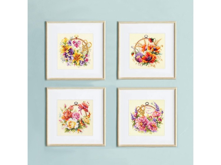 Набор для вышивания «Пионы для умелицы» — картинка 5